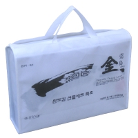 부직포선물세트_(화이트 선물세트 가방) (400*120*350mm) | 쇼핑백/선물세트가방 제작