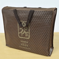 부직포선물세트_직사각 브라운 선물세트 가방 (470*150*390mm) | 쇼핑백/선물세트가방 제작