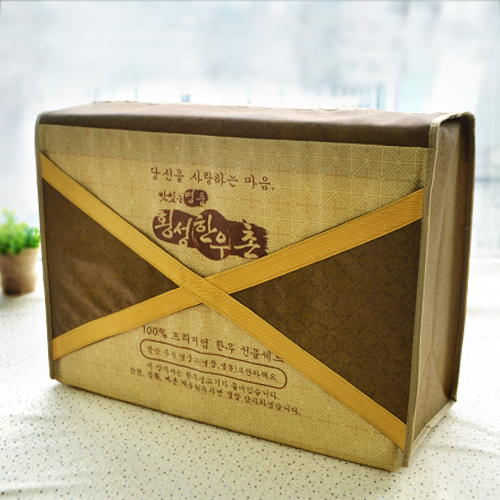 박스부자재 쇼핑백/선물세트가방 부직포 선물세트가방 부직포선물세트_엑스배색 선물세트 가방 (515*155*375mm) 상품 사진